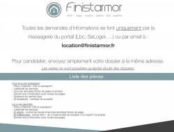 BREST : À louer studio récent, meublé de 18 m² avec parking privatif